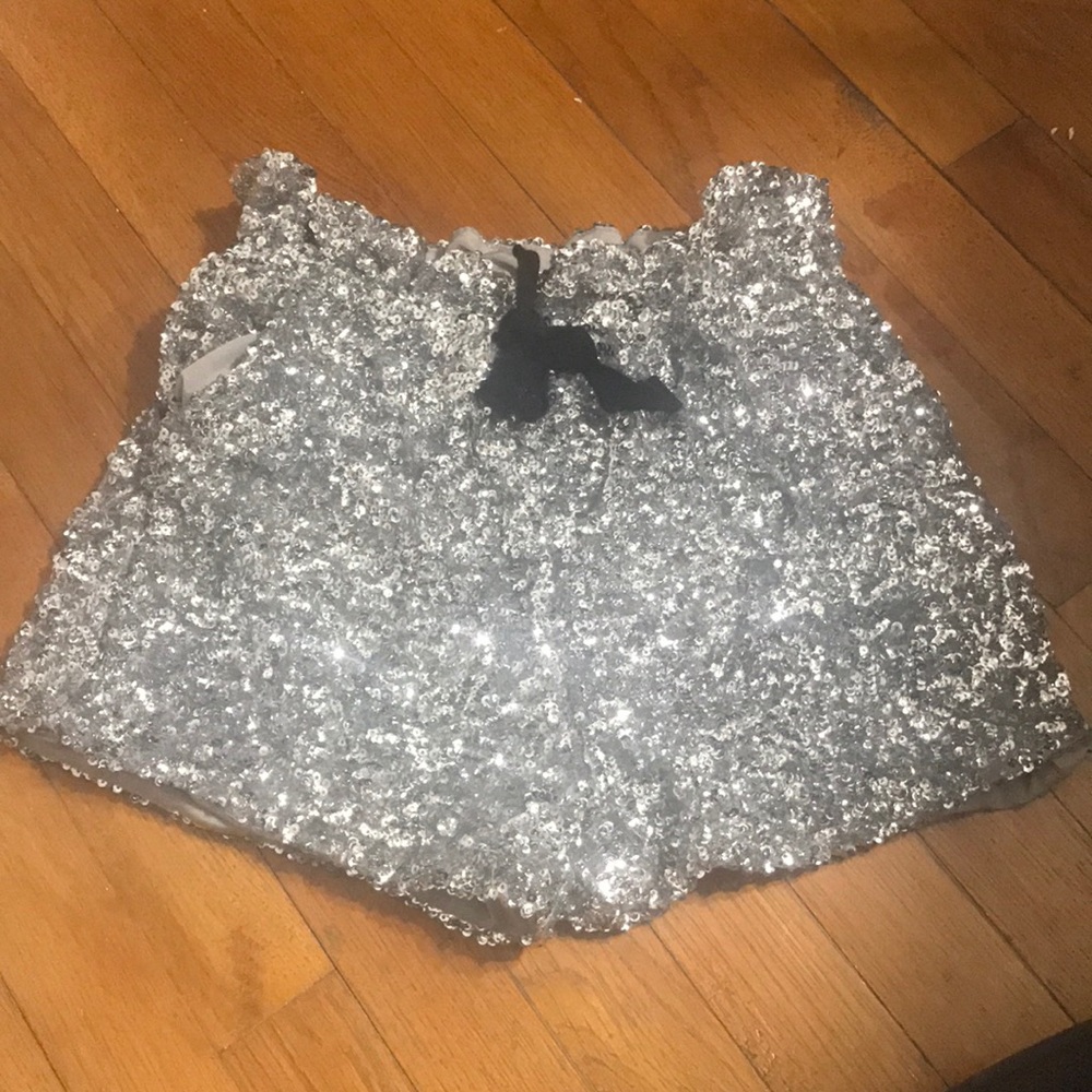 Glitter shorts XS